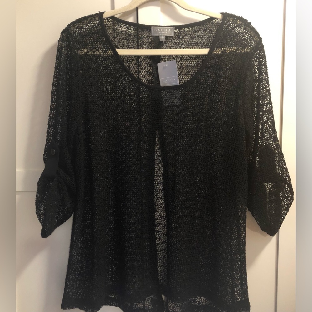 Laura Petite Top Size Large NWT